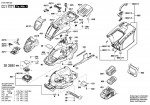 Bosch 3 600 HB9 507 Universalrotak 36-670 Lawnmower 36 V / Eu Spare Parts